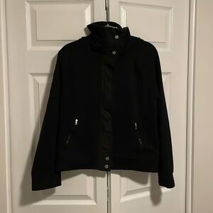 Chic Black Bomber Jacket for Women